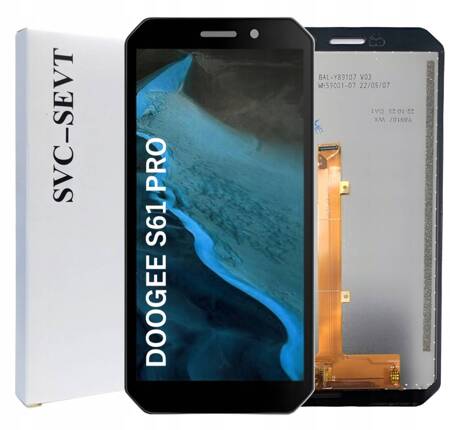 ORYGINAŁ WYŚWIETLACZ EKRAN LCD DO DOOGEE S61 PRO