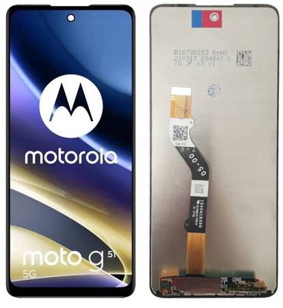 WYŚWIETLACZ EKRAN LCD DO MOTOROLA G51 5G