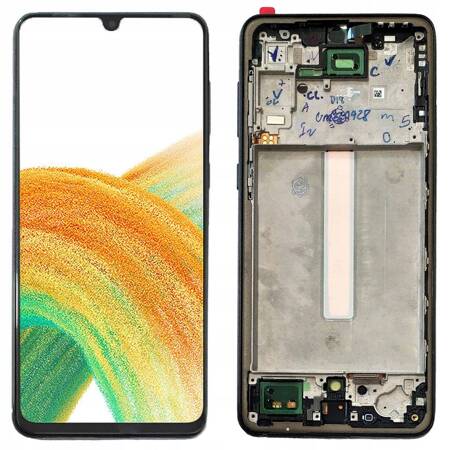 WYŚWIETLACZ EKRAN LCD DO SAMSUNG A33 5G INCELL RAMKA